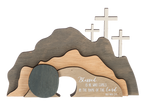 Resurrection Scene Wood Figurines