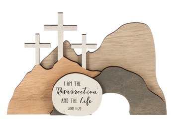 Resurrection Scene Wood Figurines