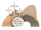 Resurrection Scene Wood Figurines