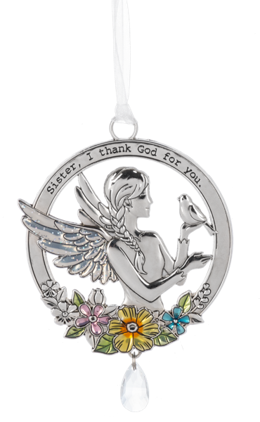 An Angel Watches Ornaments