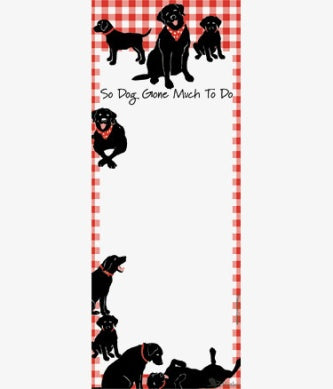 Magnetic List - So Dog Gone Much to Do