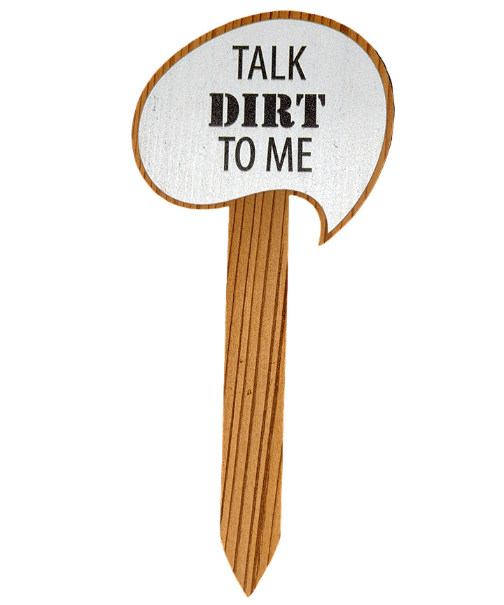 Wood Garden Sticks w/Sayings