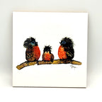 Inga Bird Trivets