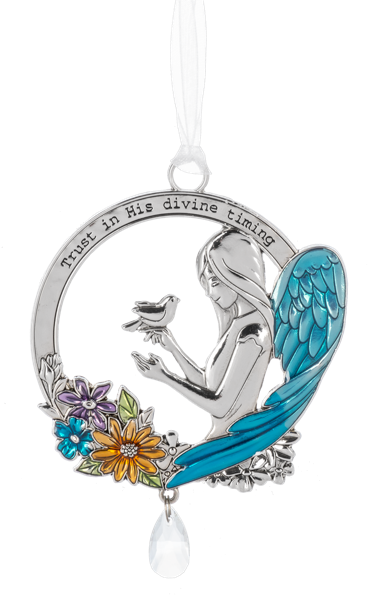 An Angel Watches Ornaments