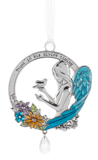 An Angel Watches Ornaments