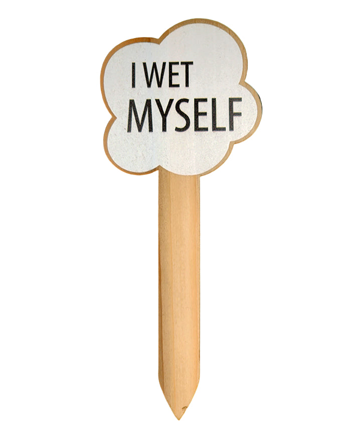 Wood Garden Sticks w/Sayings