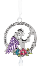 An Angel Watches Ornaments