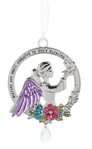 An Angel Watches Ornaments