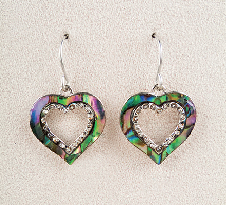 Earrings - GP Sparkle Heart