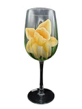 Stemmed Wine Glasses - Daffodil