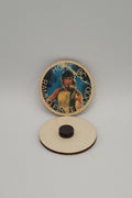 Rambo Magnets - 2" wood disc