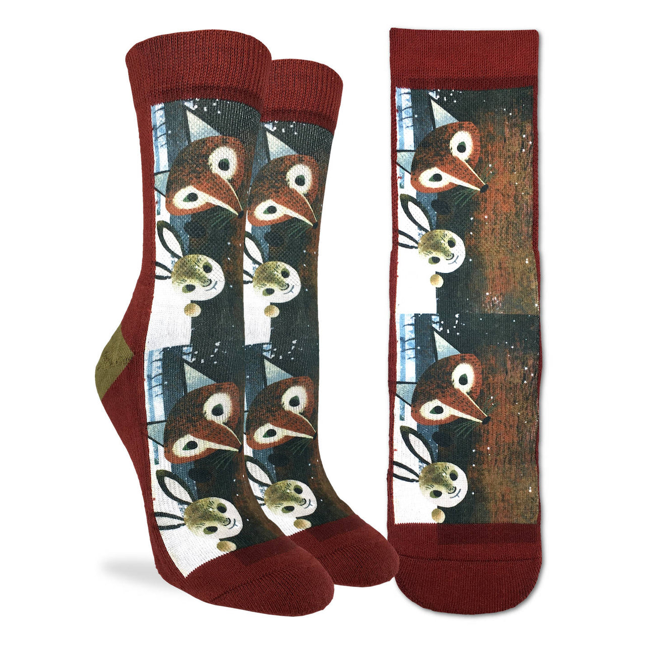 Ladies' Socks - Fox & Rabbit