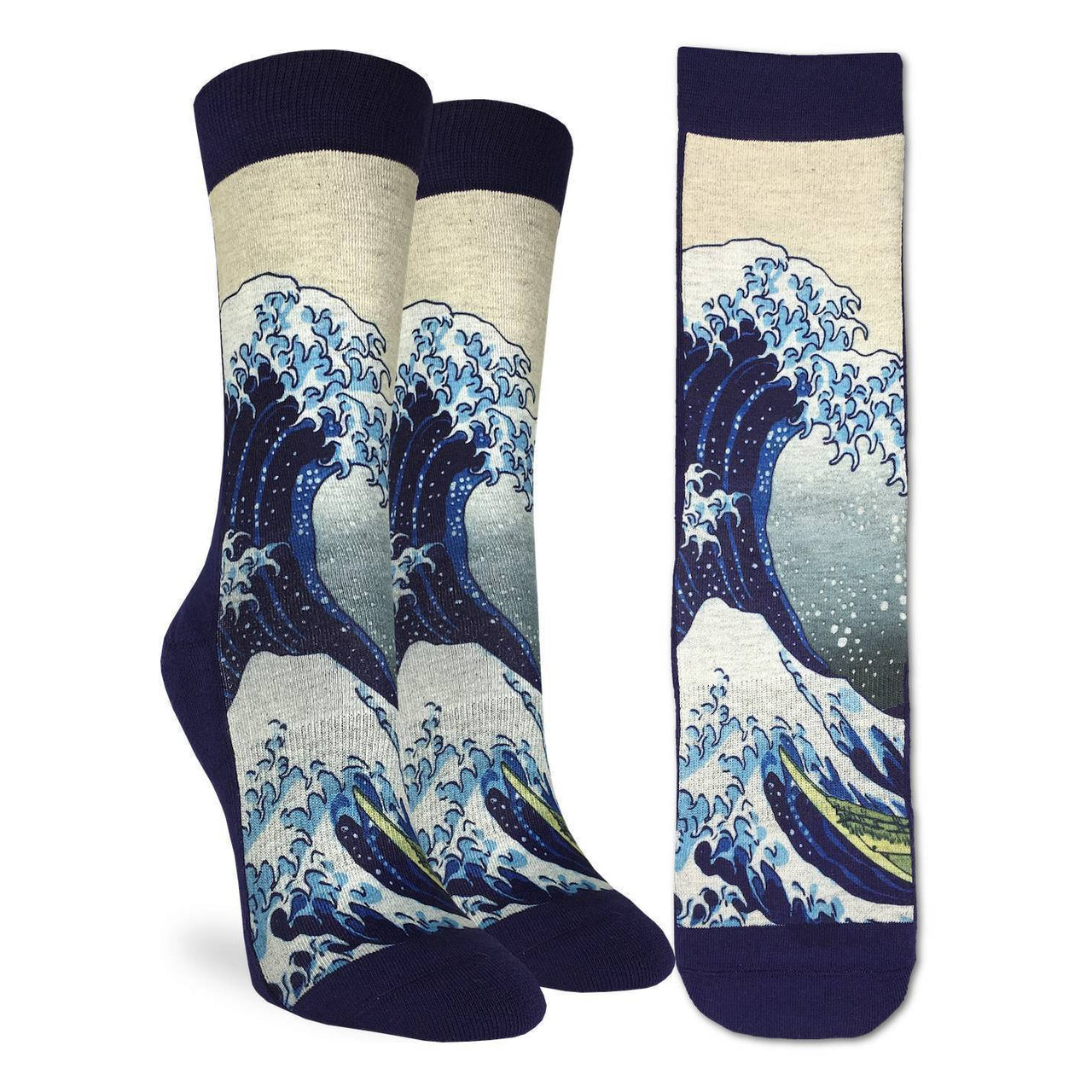 Ladies' Socks - Great Wave