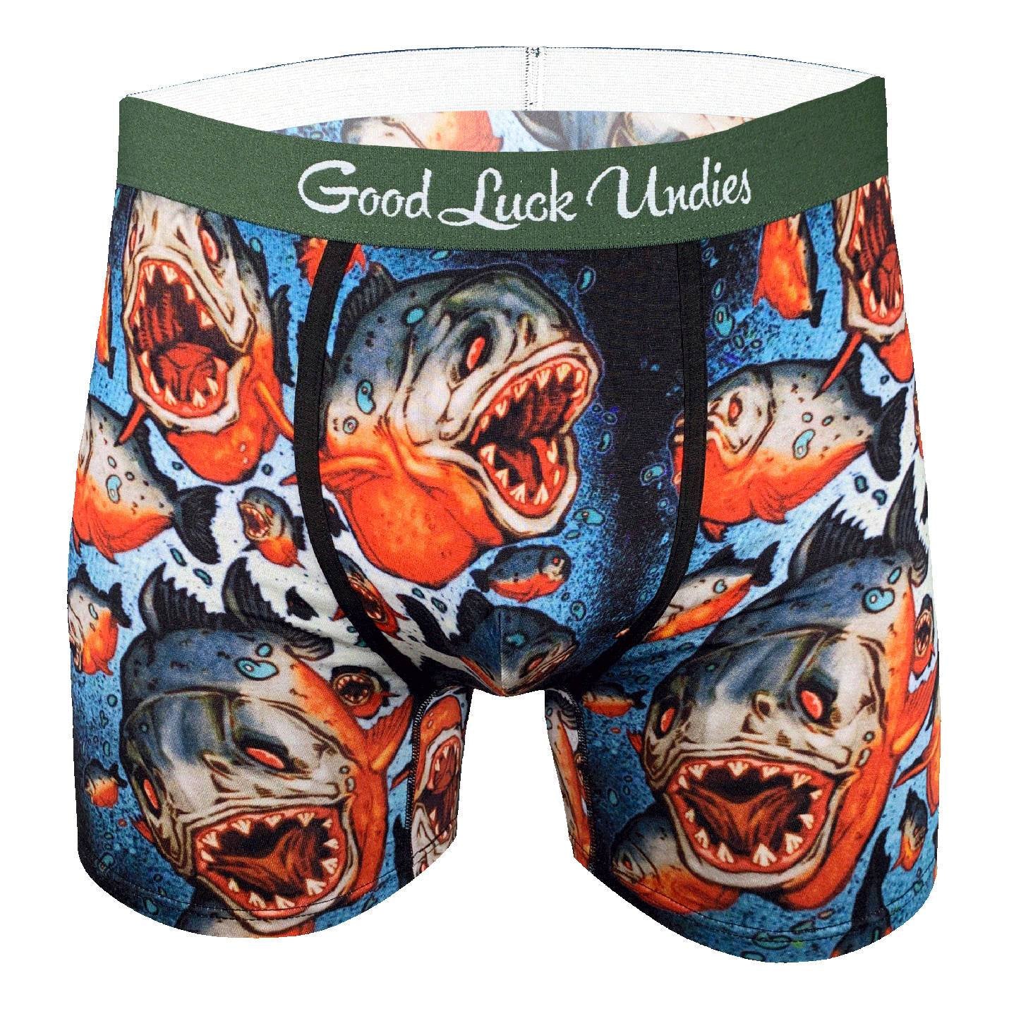 Good Luck Undies - Pirhanas Lg