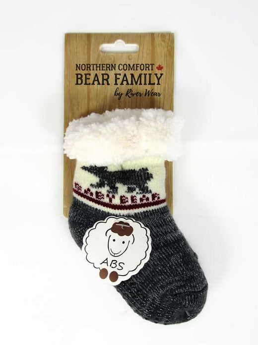 Bear Family Socks - Baby Bear