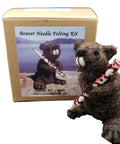 Felting Kit - Beaver with Pencil