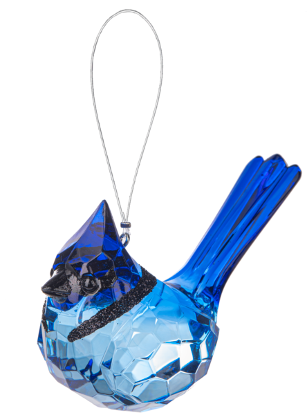 Acrylic Crystal Blue Jays