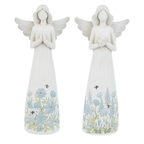 Botanical Angel Figurine