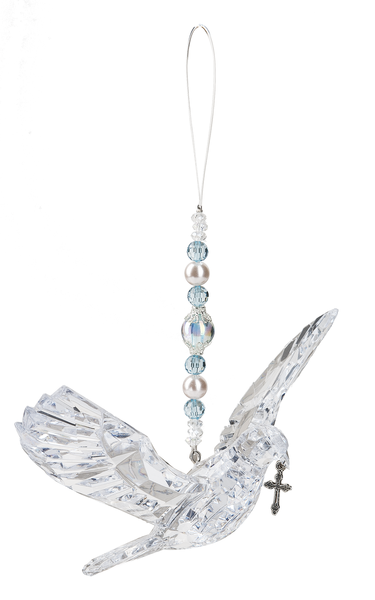 Acrylic Crystal Hanging Dove