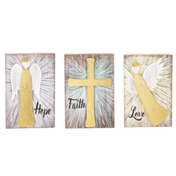 Cross Faith/Hope/Love Box Pic