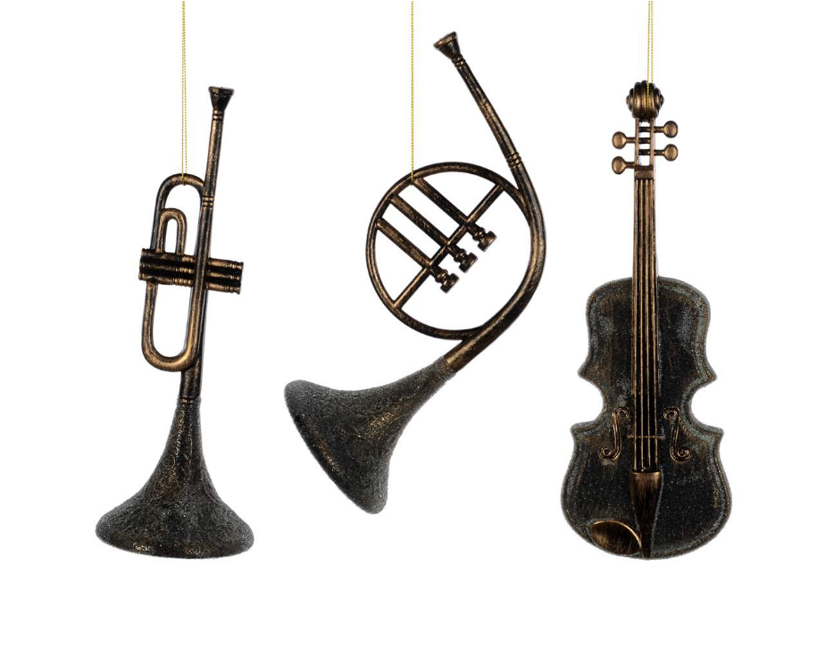 Old Musical Instrument Ornaments