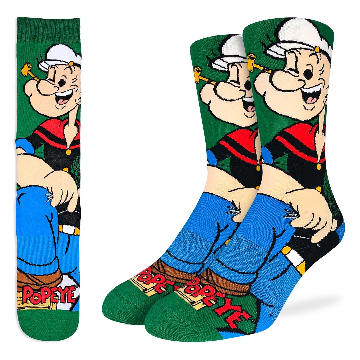 Mens Socks - Popeye Kneeling