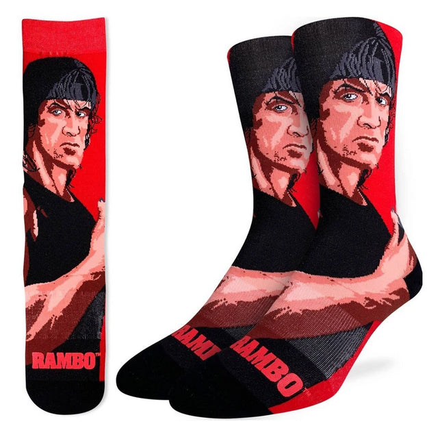 Men's Socks - Rambo Red 200 Needle