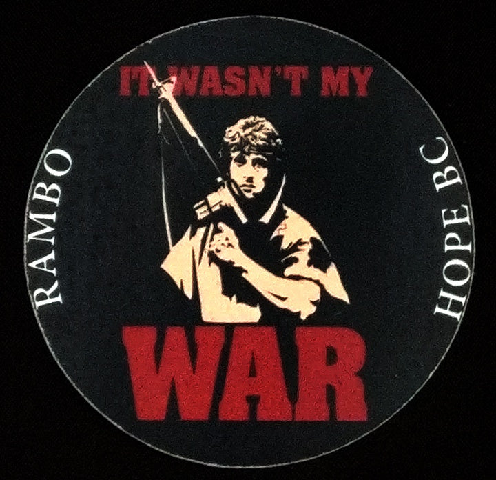 Stickers - Rambo Not My War