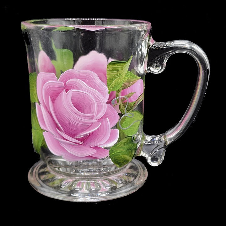 Painted Mugs - Roses