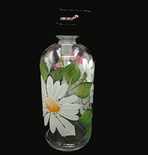 Soap Dispenser - White Daisy