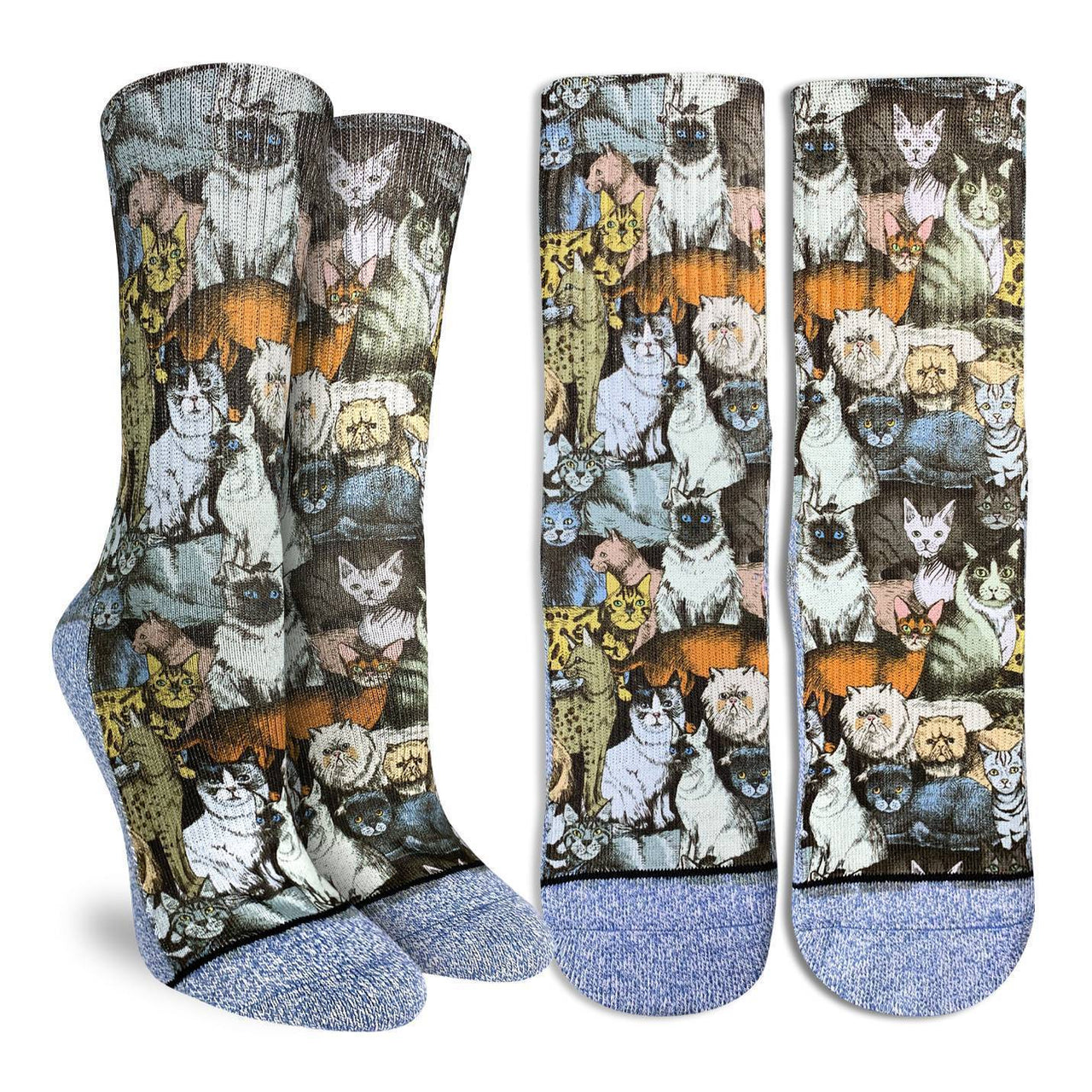 Ladies' Socks - Social Cats