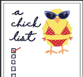 Magnetic List - Chick List