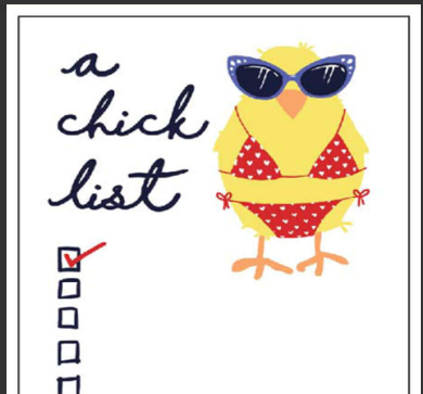 Magnetic List - Chick List