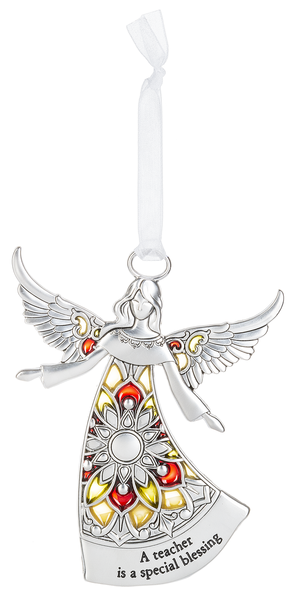 Angel Ornament - A Teacher is a special Blessing