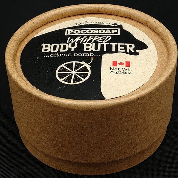 PoCo Soap Co Body Butter - Whipped - Citrus Bomb