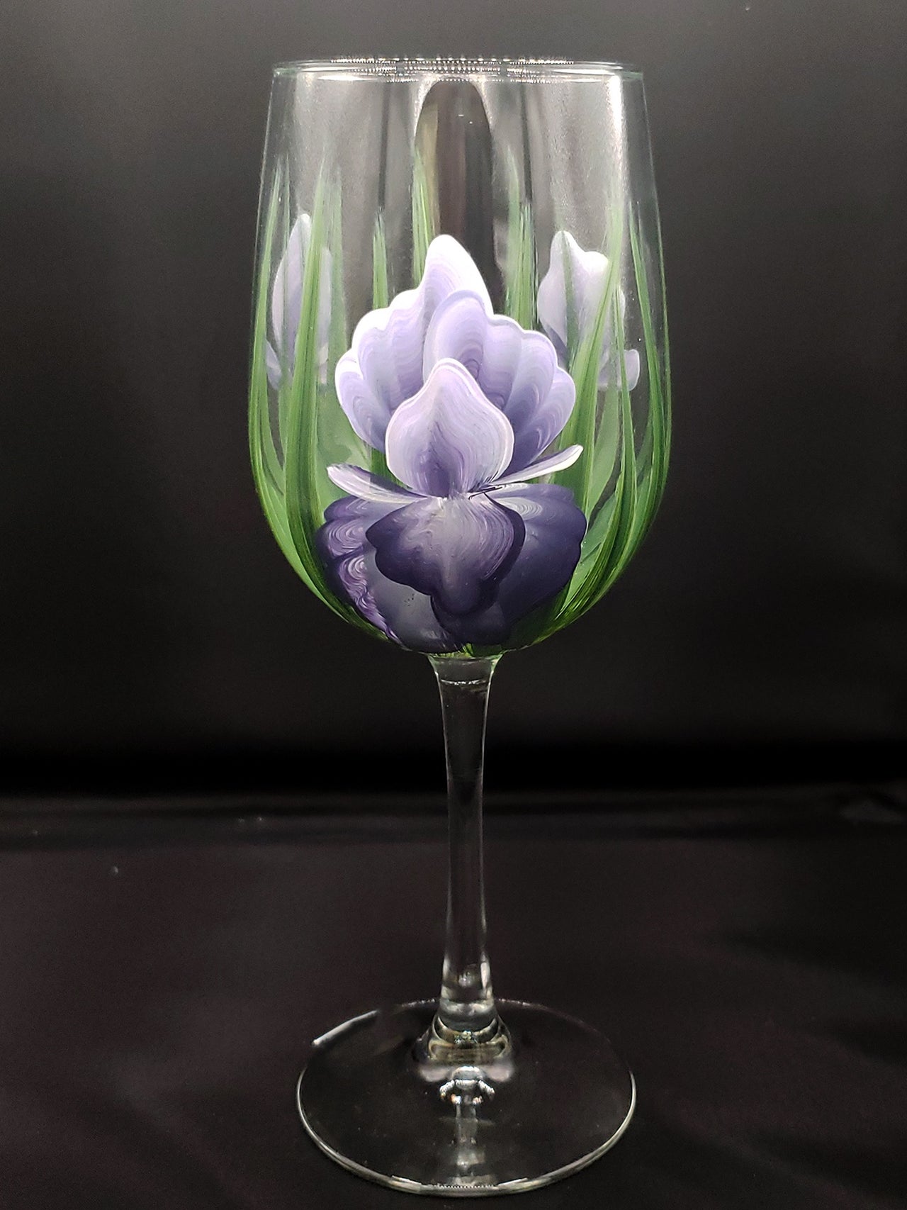 Stemmed Wine Glasses - Iris