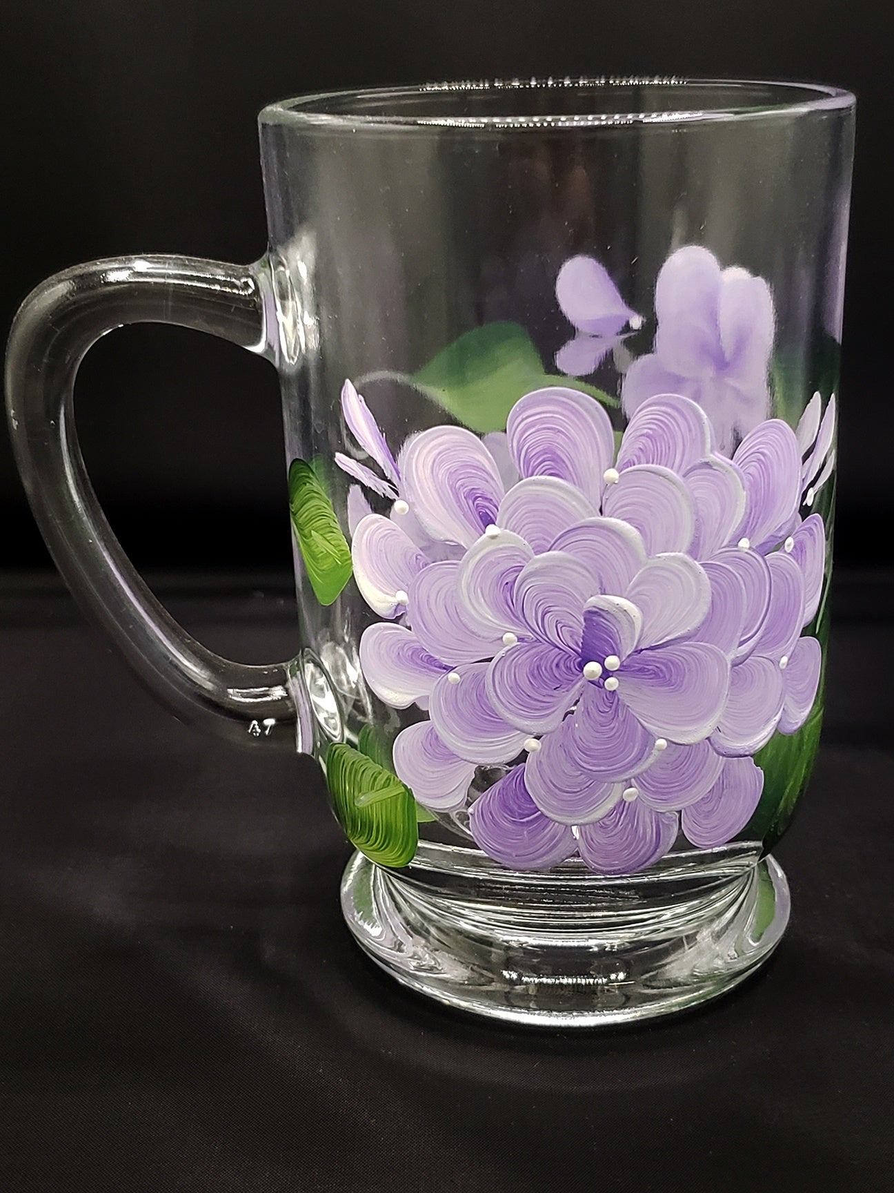 Painted Mugs - Hydrangea